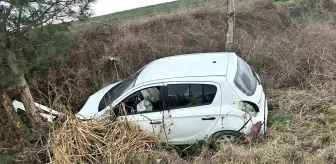 Tekirdağ'da Maddi Hasarlı Trafik Kazası