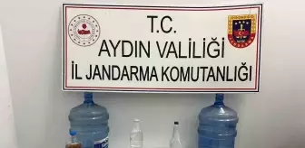 Aydın'da Sahte Alkol Üreten Şahıs Yakalandı