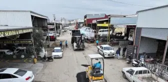 Silifke'de Sanayi Sitesi Yollarının Bakım Çalışmaları Başladı