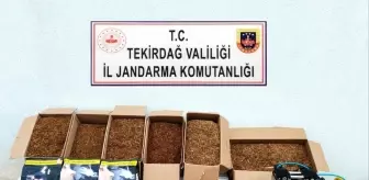 Tekirdağ'da Jandarma Tütün Operasyonu