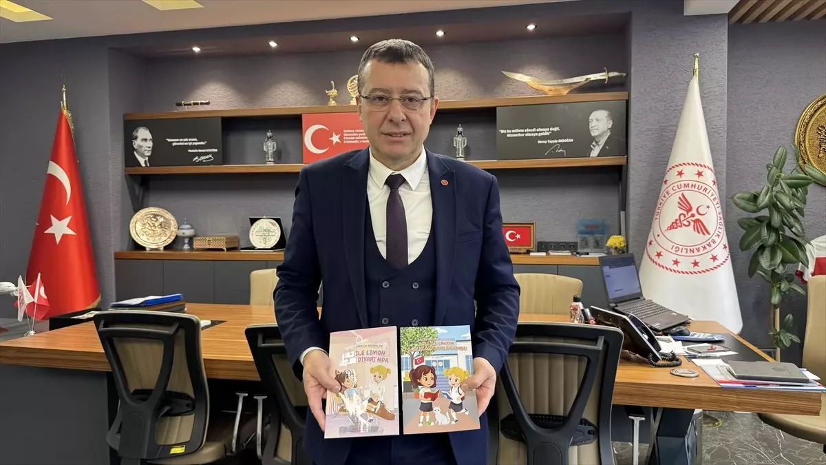 Trabzon'da Çocuklar İçin Sağlıklı Yaşam Kitapları Yayınlandı