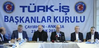 TÜRK-İŞ Başkanı Atalay: Özelleştirmeler Ülkeye Hayır Getirmedi