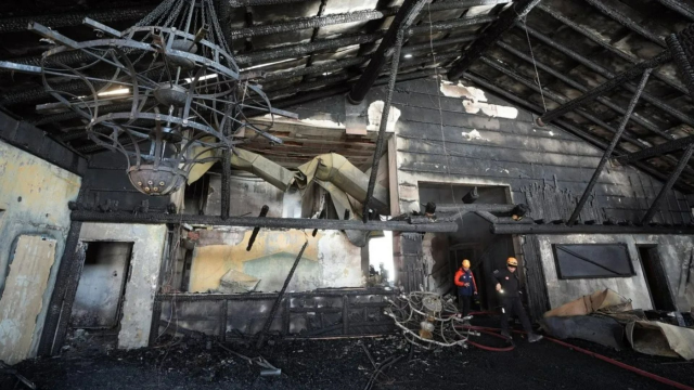 Yanan Grand Kartal Otel öncesi ve sonrası görüntüleri!