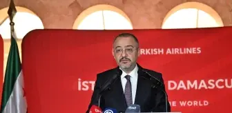 Türk Hava Yolları Suriye Uçuşlarına 13 Yıl Aradan Sonra Yeniden Başladı