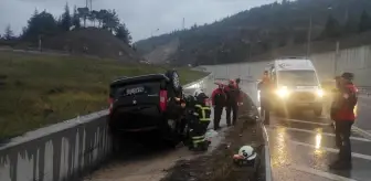 Amasya'da Hafif Ticari Araç Devri: 4 Yaralı