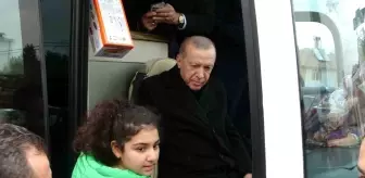 Cumhurbaşkanı Erdoğan'a Malatya'da sevgi seli