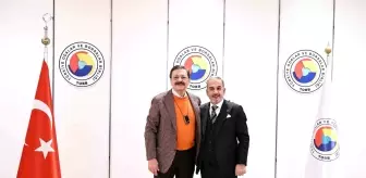 Elazığ TSO Başkanı İdris Alan, TOBB Başkanı Hisarcıklıoğlu'nu Ziyaret Etti