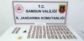 Samsun'da 784 Uyuşturucu Hapla 2 Kişi Gözaltına Alındı