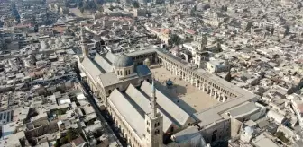 Emevi Camii'nde Cuma Namazı Kılındı