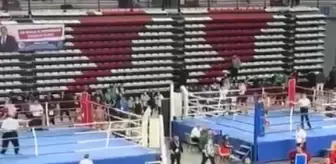 Türkiye Kick Boks Şampiyonası'nda Kavga: 4 Hakem Yaralandı