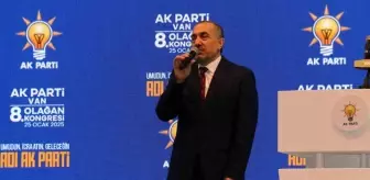 AK Parti Van İl Başkanlığına Abdulahat Arvas seçildi