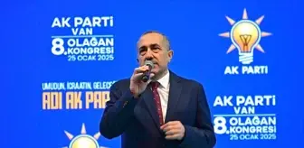 AK Parti Van İl Başkanlığına Abdulahat Arvas seçildi