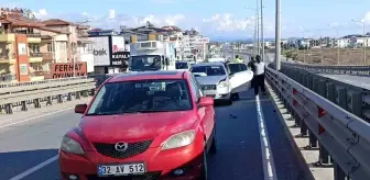 Arızalı Aracını İtmek İsteyen Sürücü İki Kazaya Neden Oldu