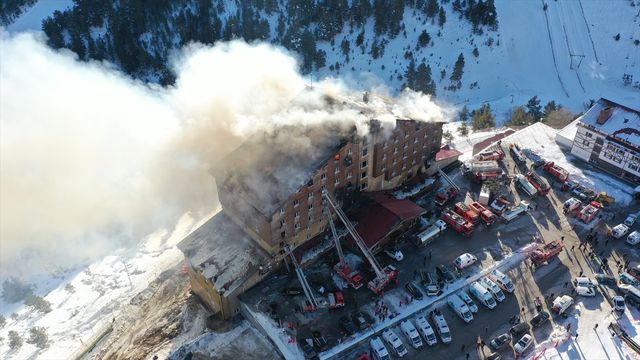 Bolu Kartalkaya'daki otel yangınına ilişkin 7 zanlı daha tutuklandı