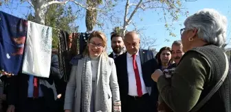 CHP Kadın Kolları Genel Başkanı Asu Kaya, Üretici Kadınlarla Buluştu