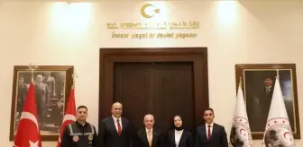 Kırklareli Valisi Uğur Turan, Gümrük Müdürü ve Sulh Ceza Hakimi'ni Ziyaret Etti