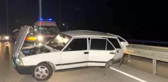 Burdur'da Otomobile Tır Çarptı: 3 Yaralı