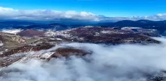 Ankara'nın Ormanları Kışla Beyaza Büründü