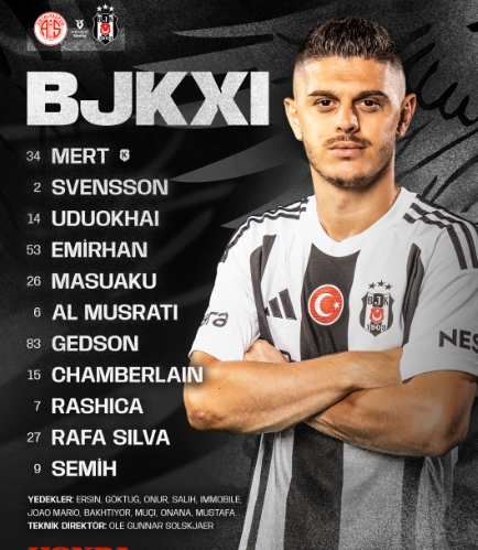 ANTALYASPOR BEŞİKTAŞ MAÇI NE ZAMAN? Antalyaspor Beşiktaş maçı saat kaçta, hangi kanalda?