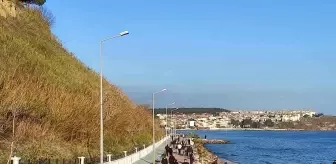 Tekirdağ'da Güneşli Havada Sahil Keyfi