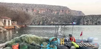 Gaziantep'te Ağ ile Balık Avlama Yasağını İhlal Eden Şahıs Suçüstü Yakalandı