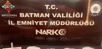 Batman'da Uyuşturucu Operasyonunda 2 Şüpheli Tutuklandı