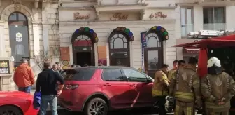 Beyoğlu'nda Otel Saunasında Yangın Çıktı