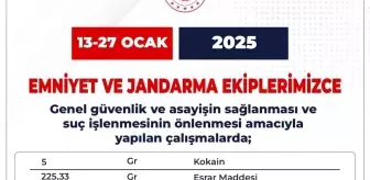 Bingöl'de 60 Aranan Şahıs Yakalandı