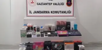 Gaziantep'te gümrük kaçağı elektronik eşyalar ele geçirildi