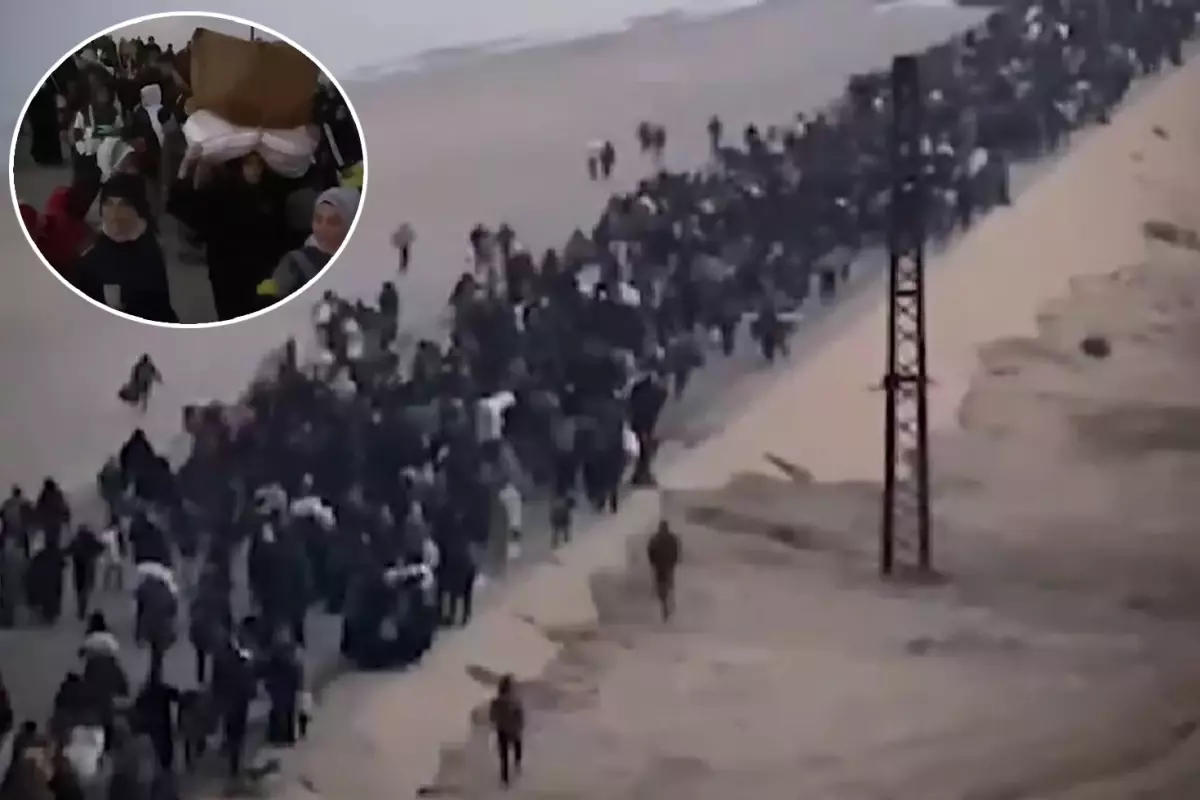 İsrail ordusu tampon bölgeye çekildi! Filistinliler, Gazze'nin kuzeyine doğru geçiyor