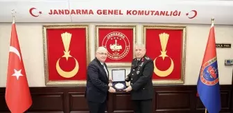 Bakan Yaşar Güler Jandarma Genel Komutanı'nı Ziyaret Etti