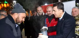 Bilecik'te Şeyh Edebali Türbesi'nde Salep İkramı