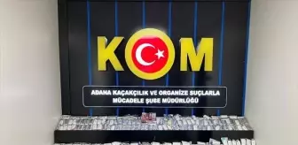 Adana'da Kaçak Elektronik Sigara Operasyonu