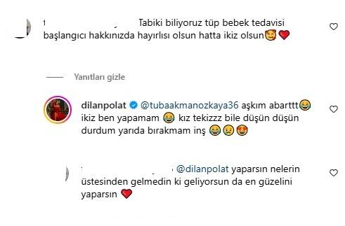 Dilan Polat announced that she has started in vitro fertilization treatment