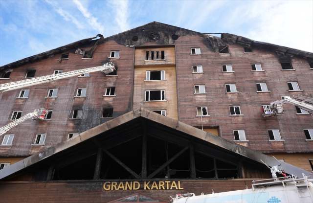 The manager of the hotel where 78 people died in the fire in Kartalkaya was officially recorded as 'reception staff'