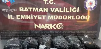 Batman'da 11 Kilo Uyuşturucu Ele Geçirildi, 4 Şüpheli Tutuklandı