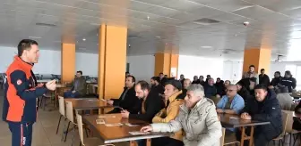 Erzurum'da Yurt Personeline Deprem ve Yangın Eğitimi