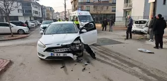 İnegöl'de Trafik Kazası ve Yangın Olayı