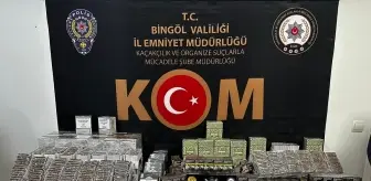 Bingöl'de Uyuşturucu ve Kaçakçılık Operasyonu: 7 Gözaltı