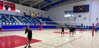 Hakkari'de Kadınlar için Voleybol Etkinlikleri Devam Ediyor