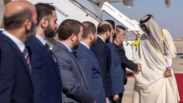 The Emir of Qatar, Sheikh Tamim bin Hamad Al Thani, became the first leader to visit Syria