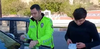 Manavgat'ta Kırmızı Işık İhlali Denetiminde Sürücülere Cezalar Yağdı