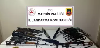 Mardin'de Silah ve Mühimmat Kaçakçılığına Büyük Operasyon