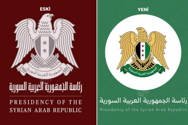 The logo of the Syrian Presidency has been updated