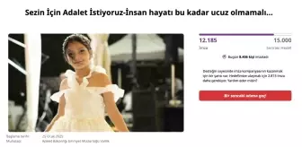 Sezin Sezgin İçin Adalet Mücadelesi: İmza Kampanyası 12 Bini Aştı