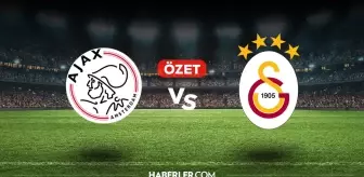 Ajax Galatasaray maç özeti ve golleri izle! (VİDEO) Ajax Galatasaray geniş özeti! Golleri kim attı, maç kaç kaç bitti?