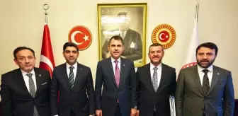 AK Parti Karabük heyetinden Bakan Kurum'a ziyaret