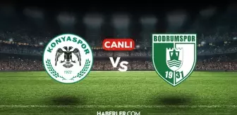 Konyaspor Bodrumspor CANLI izle! (ŞİFRESİZ) Konyaspor Bodrumspor maçı hangi kanalda, canlı yayın nerede ve nasıl izlenir?