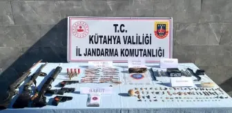 Kütahya'da Tarihi Eser ve Patlayıcı Madde Operasyonu