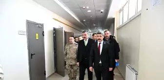 Erzurum Valisi Mustafa Çiftçi Aşkale Geri Gönderme Merkezi'ni Ziyaret Etti